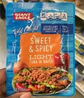 Mängden socker i Sweet & Spicy Light tuna