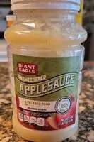 Mängden socker i Unsweetened Applesauce