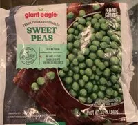 Mängden socker i Sweet peas