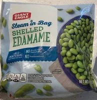 Mängden socker i Giant Eagle Shelled Edamame