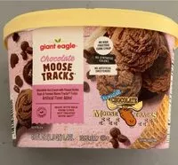 Mängden socker i Chocolate Moose Tracks Ice Cream