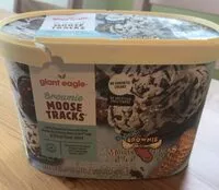 Mängden socker i Brownie Moose Tracks Ice Cream
