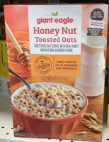 Mängden socker i Honey nut toasted oats