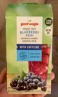 Mängden socker i Sugar free blueberry acai drink mix