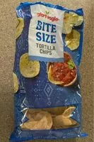 Mängden socker i Bite-size tortilla chips