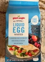 Mängden socker i Liquid egg whites