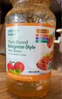 Mängden socker i Plant-based Bolognese style pasta sauce