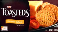 Mängden socker i Lightly toasted crackers