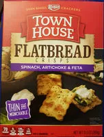 Mängden socker i Flatbread crisps crackers