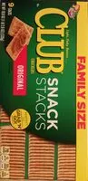 Mängden socker i Snack stacks crackers