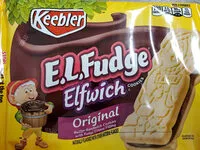 Mängden socker i EL Fudge Sandwich cookies
