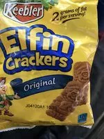 Mängden socker i Keebler Animal Crackers Cookies Elfin Original 2.12oz