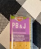 Mängden socker i Keebler Cracker Packs Pb'N J 1.38Oz