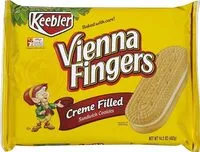 Mängden socker i Vienna fingers creme filled sandwich cookies