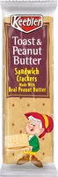 Mängden socker i Cracker Packs Toast & Peanut Butter 1.38Oz