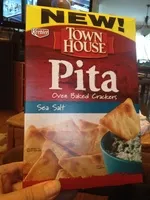 Mängden socker i town house pita crackers sea salt