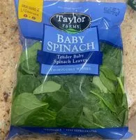 Mängden socker i Baby Spinach