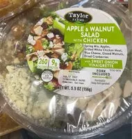 Mängden socker i apple and walnut salad with chicken