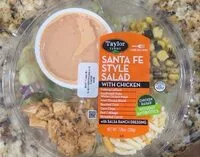 Mängden socker i Santa fe style salad with chicken
