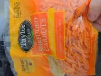 Mängden socker i Shredded Carrots