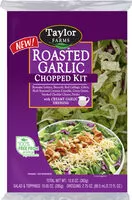 Mängden socker i Roasted garlic chopped salad kit