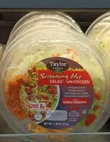 Mängden socker i Screaming hot salad with chicken