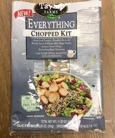 Mängden socker i Everything Chopped Kit