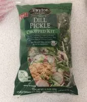 Mängden socker i Dill pickle chopped kit