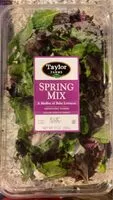 Mängden socker i Spring mix