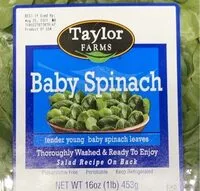 Mängden socker i Baby spinach