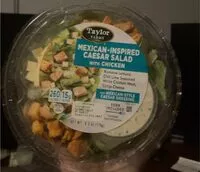 Mängden socker i Mexican-Inspired Caesar Salad w/Chicken