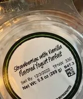 Mängden socker i Strawberry Vanilla Yogurt Parfait