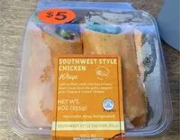 Mängden socker i Southwest style chicken wrap