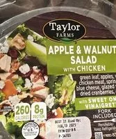 Mängden socker i Apple & walnut salad with chicken