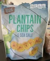 Mängden socker i Plaintain Chips with Sea Salt
