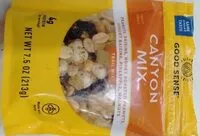 Mängden socker i Canyon mix