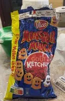 Mängden socker i Monster munch