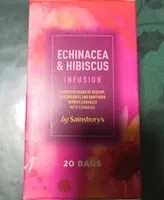Mängden socker i Echinacea & hibiscus infusion