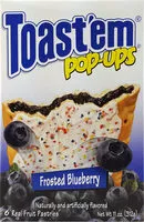 Mängden socker i Frosted Blueberry