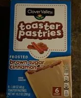 Mängden socker i Toaster pastries brown sugar cinnamon