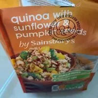 Mängden socker i Quinoa with sunflower , pumpkin seeds