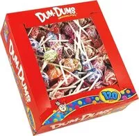 Mängden socker i Dum dum pops box