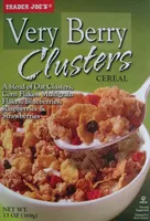Mängden socker i Very Berry Clusters