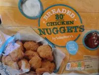 Mängden socker i Breaded Chicken Nuggets
