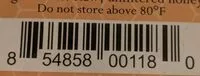 Mängden socker i Acacia Honey