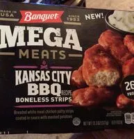 Mängden socker i mega KC BBQ boneless