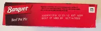 Mängden socker i BANQUET Beef Pot Pie, 7 OZ