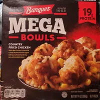 Mängden socker i Mega bowls country fried chicken