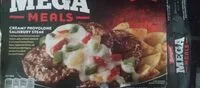 Mängden socker i Mega Meals: Creamy Provolone Salisbury Steak