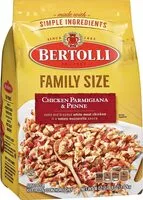 Mängden socker i Frozen skillet meal chicken Parmesan and penne